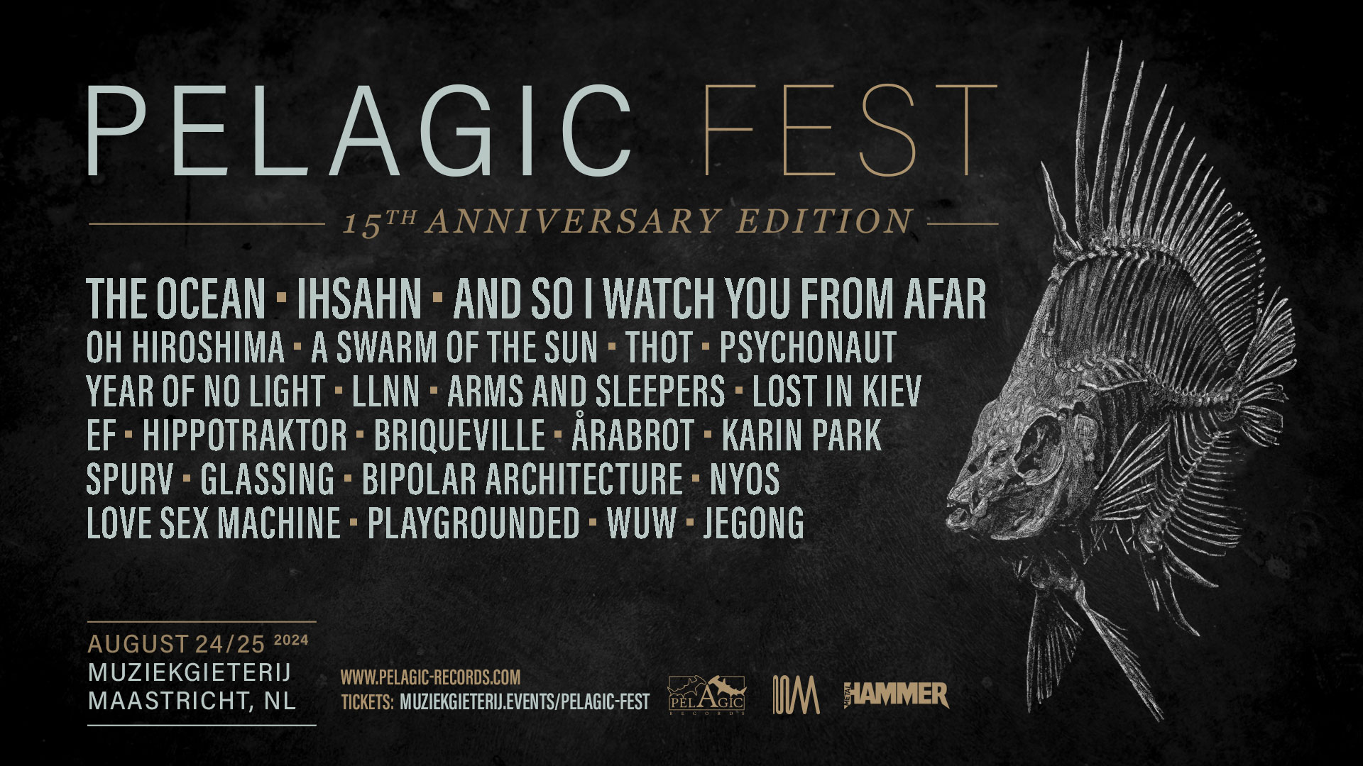 Pelagic Records - Pelagic Fest 2024 (Limited Hard Tickets